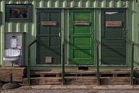 Groene deuren