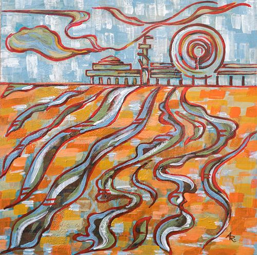 Strand in Den Haag, Schevening