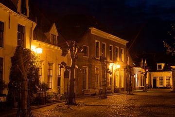 Smeepoortenbrink in Harderwijk am Abend(HDR) von Gerard de Zwaan