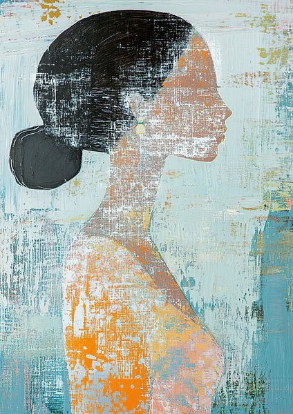 Women's profile | Urban Elegance by Wonderful Art