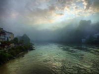 Morgen am  Fluss I