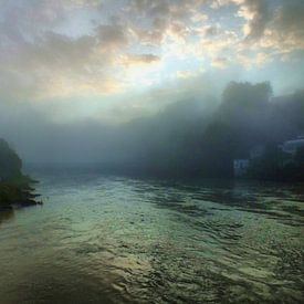 Matin au bord de la rivière I sur Ilona Picha-Höberth