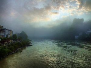 Morgen am  Fluss I