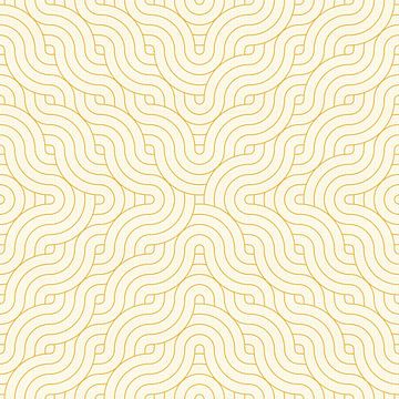 Organische beweging in minimalistische lijnkunst van Abstract Minimalist Art