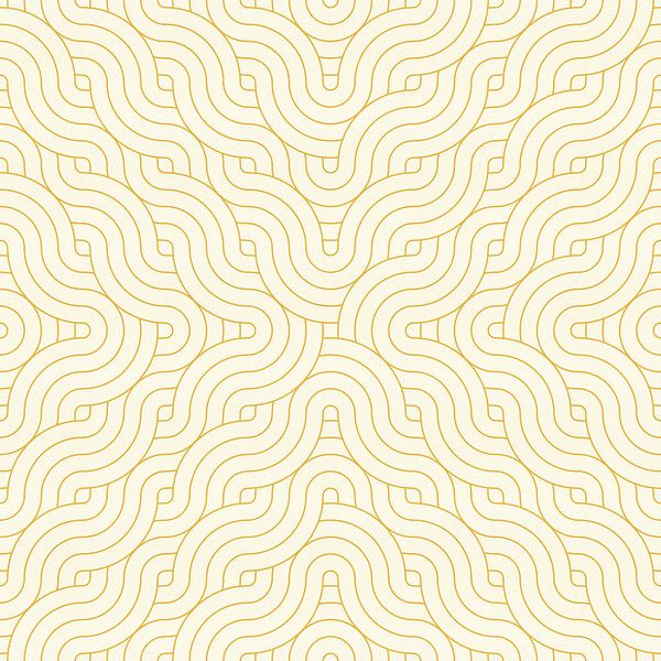 Organische Bewegung in minimalistischer Linienkunst. Zen-Muster von Abstrakte minimalistische Kunst
