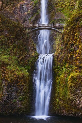 Multnomah Falls Portland Oregon - Pazifischer Nordwesten Wasserfall Foto - Professionelle Landschaftsfotografie