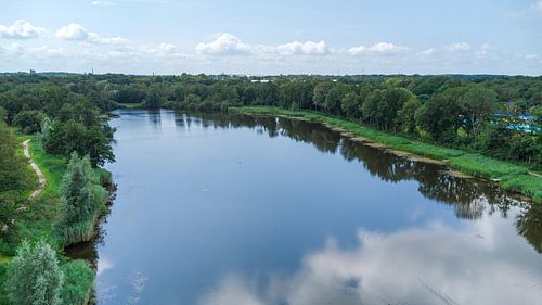 Groote Melanen in Halsteren (luchtfoto)