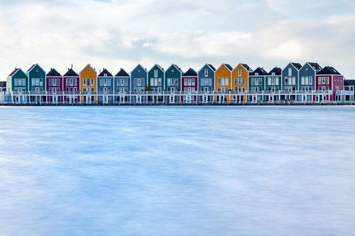 Gekleurde huizen in Houten