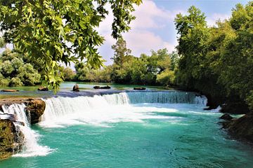 Waterfall Manavgat Turkey van Robbin Meijer