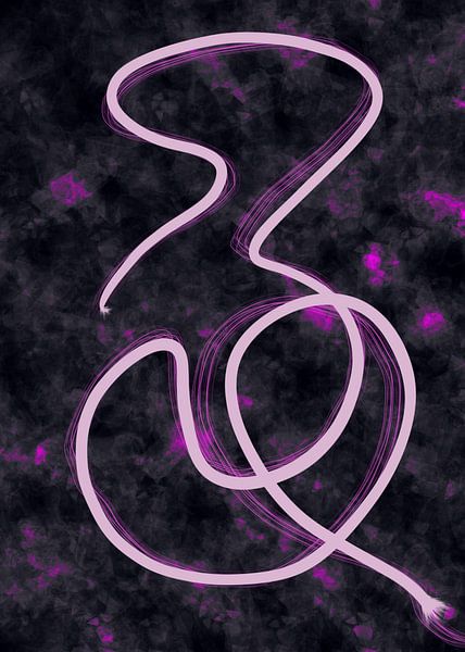 Pink line 2022 Jan Drost by Jan Drost