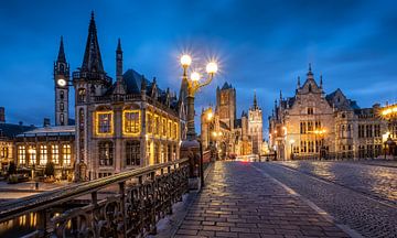 Ghent in the morning by Edward Sarkisian