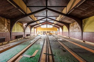 Lost Place - verlaten bowlingbaan in Duitsland van Gentleman of Decay