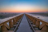 Le pont Moerputten à Den Bosch