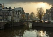 Reguliersgracht corner Keizersgracht in Amsterdam by Don Fonzarelli thumbnail