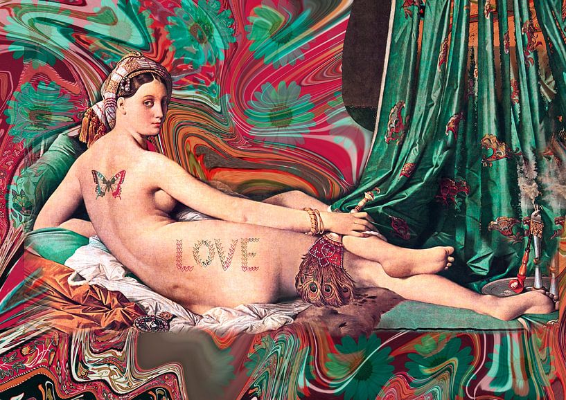Odalisque par christine b-b müller