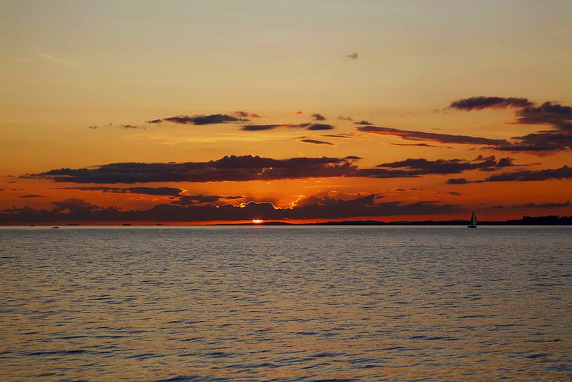 Lake Constance in the evening by Thomas Jäger