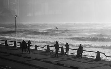 Storm (Eunice) - Vlissingen van Maurice Weststrate