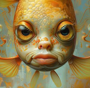 Fish eyes - no 2 by Marianne Ottemann - OTTI