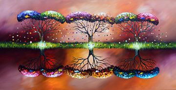 Colorful Seasons van Gena Theheartofart