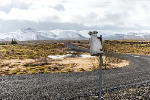 Brievenbus op IJsland