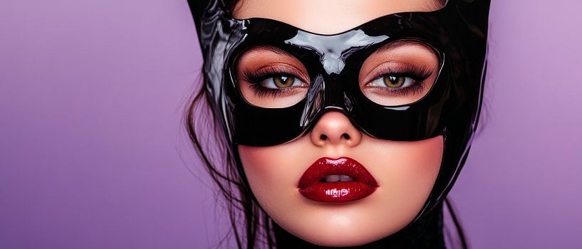 Simple elegance: mask and glamour by Poster Art Shop