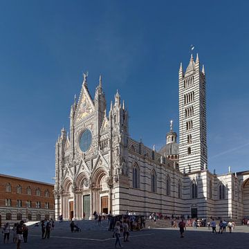 De kathedraal van Siena van Berthold Werner