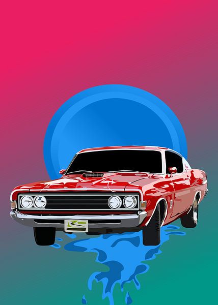 Oldtimer-Pop-Art von IHSANUDDIN .