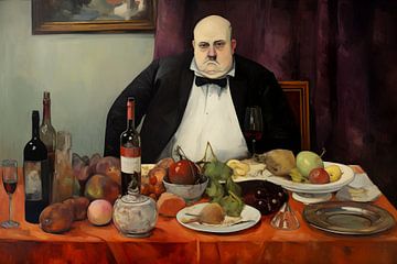 The dining gentleman by Heike Hultsch