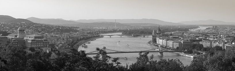 Panorama Boedapest van LUNA Fotografie