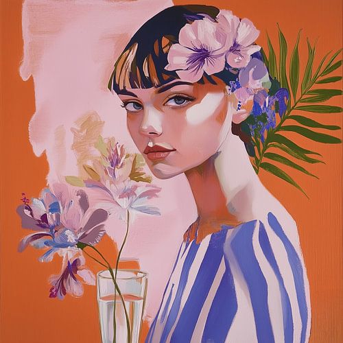 Where Blue touches Orange by Bianca ter Riet