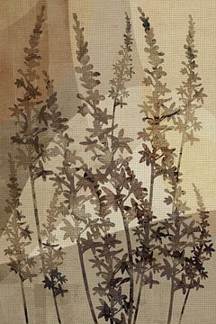 Zachte bloemen in neutrale stijl van Dina Dankers