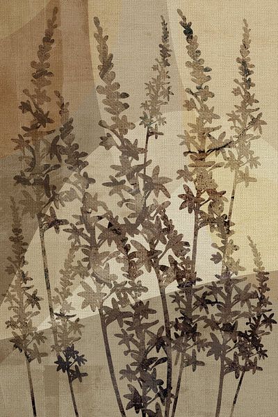 Soft florals in neutral style by Dina Dankers