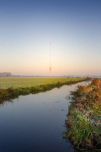 Gerbrandytoren in ochtendgloren