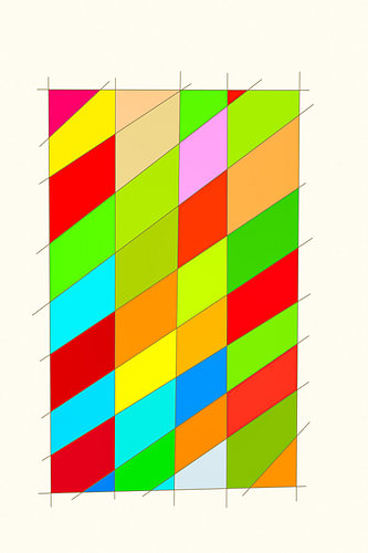 Compositions suprématistes sur Dietmar Meinhardt
