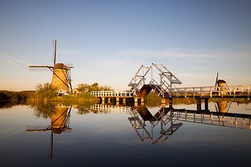 Réflexion sur le Kinderdijk sur Halma Fotografie