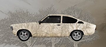 Opel Kadett C Art Car 3 Trees