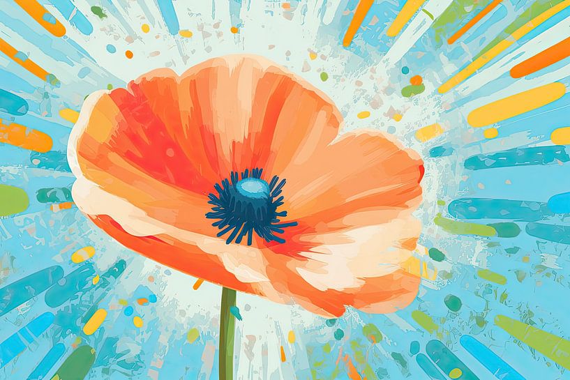 Poppy by Wall Wonder