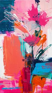 Bunte Blumenexplosion Nr. 2