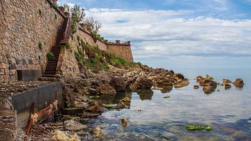 Muraille de la ville d'Alghero sur André Hamerpagt