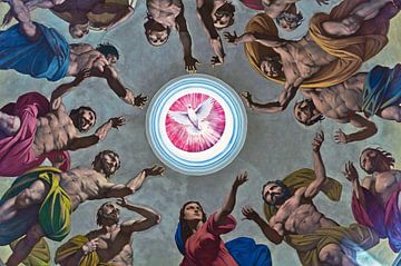 Adembenemende fresco's in de kathedraal van Noto van Silva Wischeropp