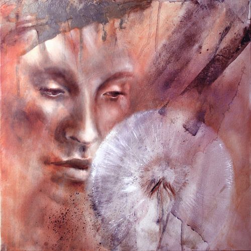 Dromerig: Anna met paardenbloem