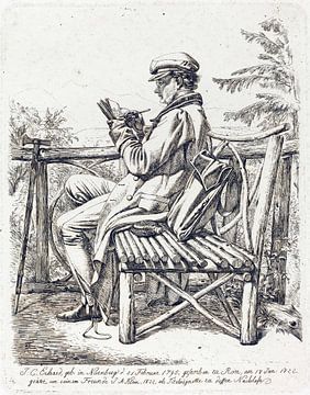 Johann Adam Klein, J.C. Erhard, 1822 van Atelier Liesjes