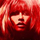 Motiv Brigitte Bardot Neon Red Colourful Pop Art PUR von Felix von Altersheim Miniaturansicht