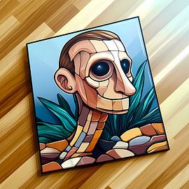 Mosaic Man: Een studie over gefragmenteerde heelheid van Vythryd Arts