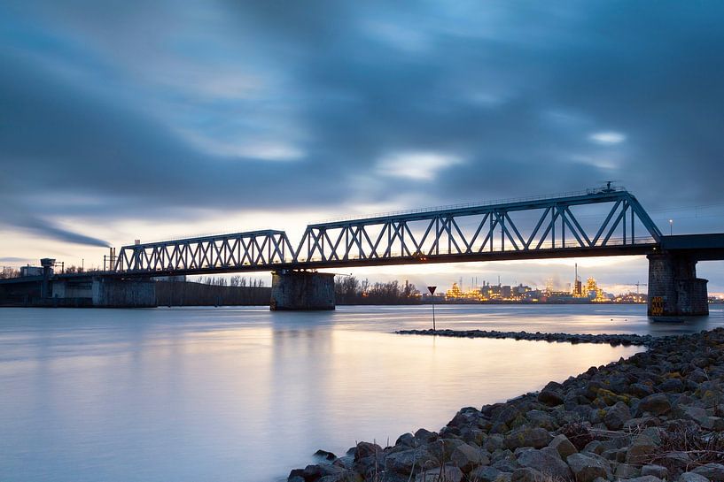 Spoorbrug Sliedrecht Dordrecht - Baanhoekbrug van Eugene Winthagen