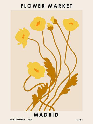 Flower Market. Madrid