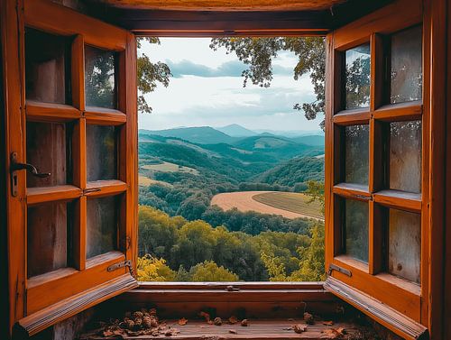 prachtig uitzicht vanuit de kamer