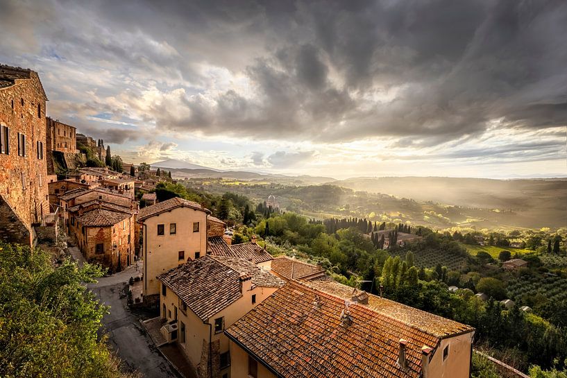 Zonnig Montepulciano van Voss fotografie