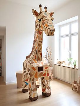 Chambre d'enfant Girafe sur PixelPrestige