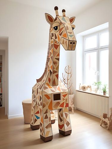 Playful Giraffe nursery